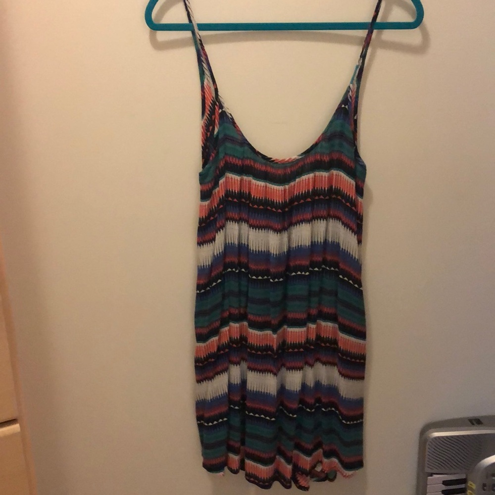 Multicolor mini sundress
